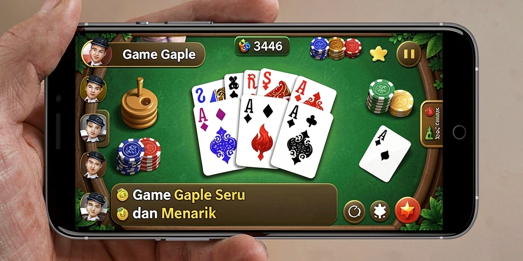 Tampilan gameplay seru dan interaktif di 3446.