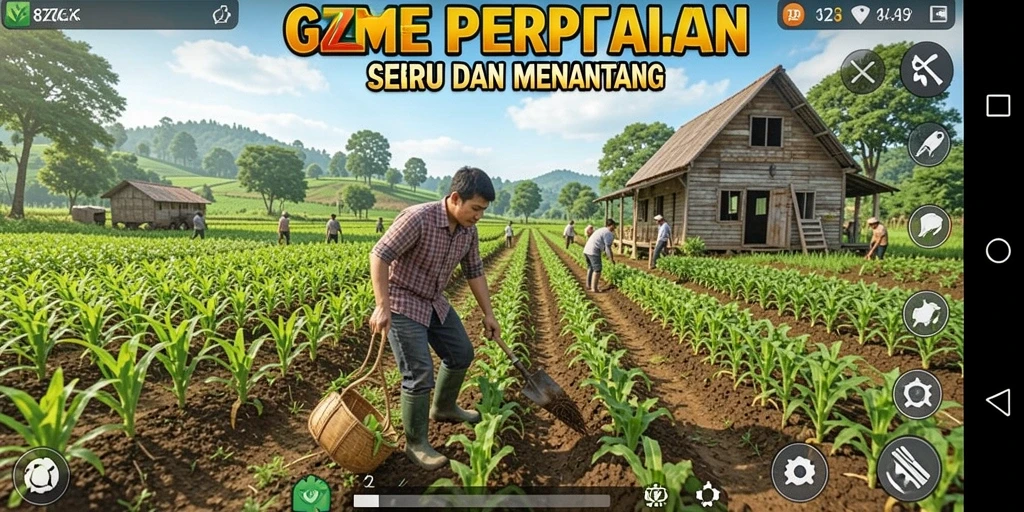 Tampilan gameplay 8ZK yang menarik dan interaktif.