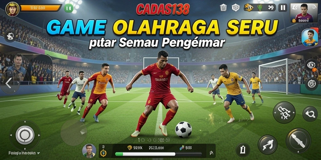 Screenshot gameplay CADAS138 dengan aksi seru olahraga.