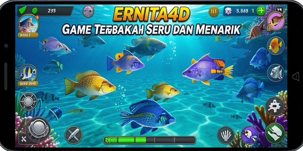 Tampilan gameplay seru dari ERNITA4D yang menakjubkan.