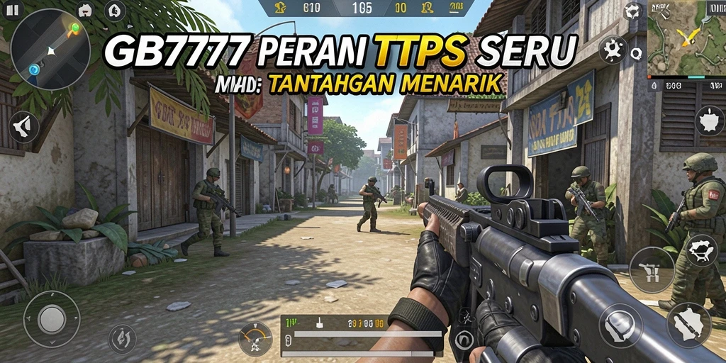 Screenshot GB777 menampilkan aksi seru di gameplay TPS.