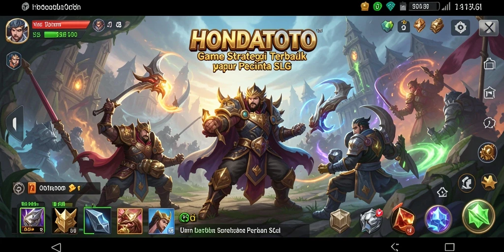 Tampilan visual HONDATOTO yang memukau saat bertempur.