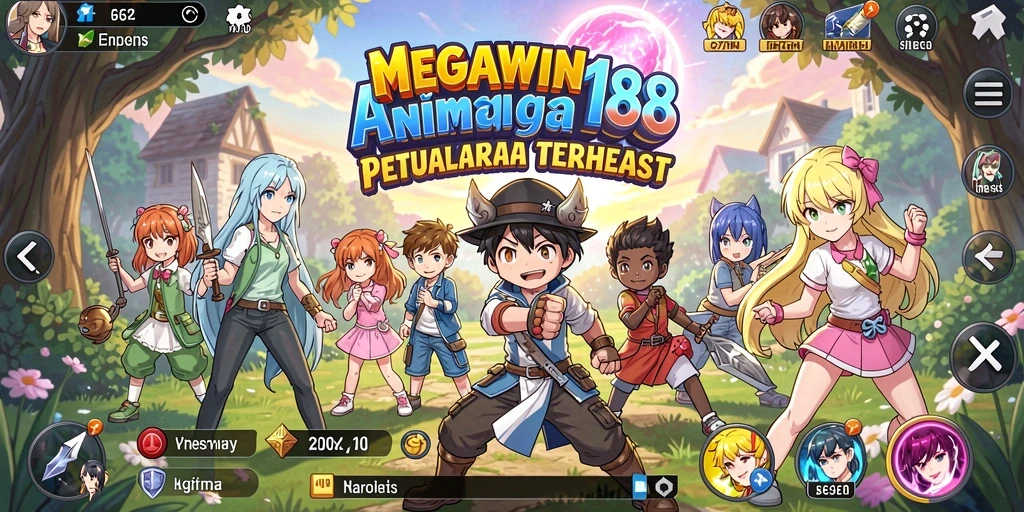 Tampilan gameplay dari MEGAWIN188 yang menakjubkan dan seru.