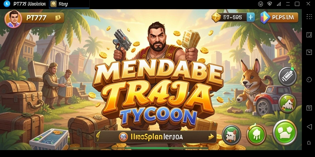 Tampilan gameplay Tycoon yang menarik dan interaktif.