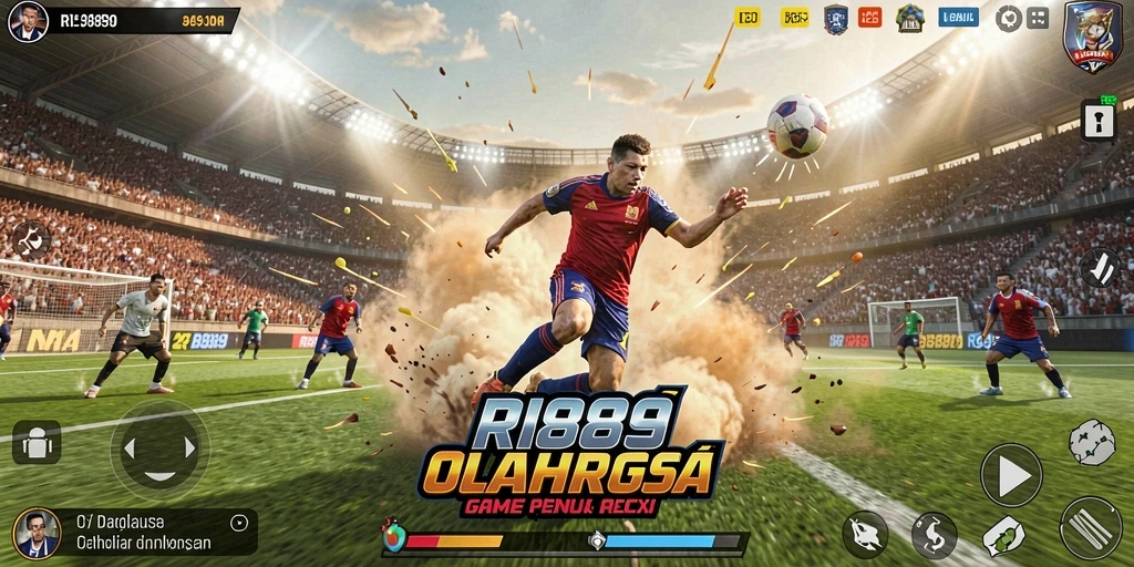 Gameplay seru dalam RI889 yang menampilkan aksi olahraga nyata.