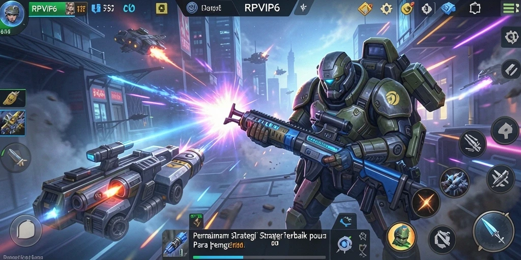 Tampilan menarik dari gameplay RPVIP6 yang penuh strategi.