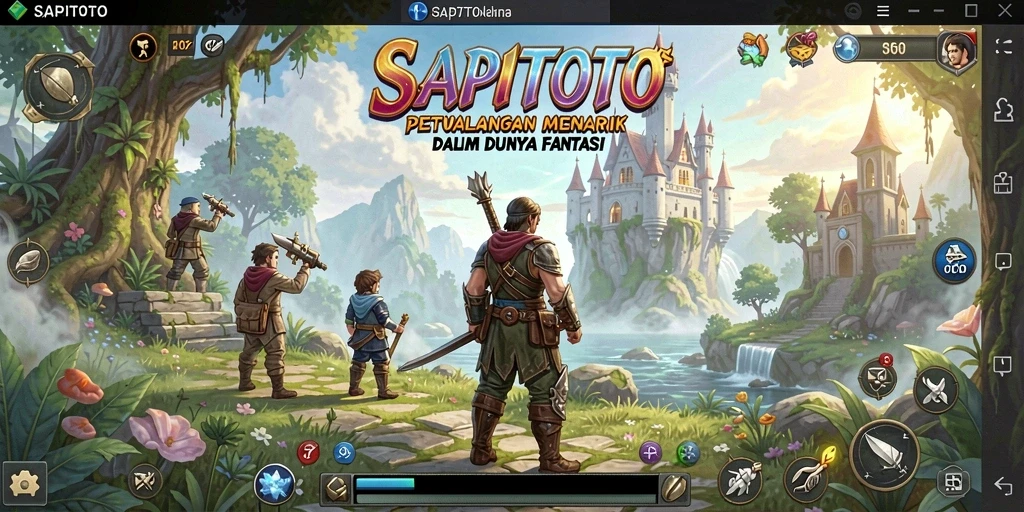 Gameplay seru di SAPITOTO dengan petualangan menantang.