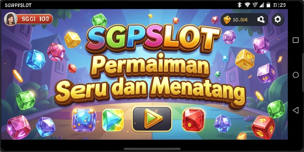Screenshot SGPSLOT menunjukkan gameplay menantang dan menyenangkan.