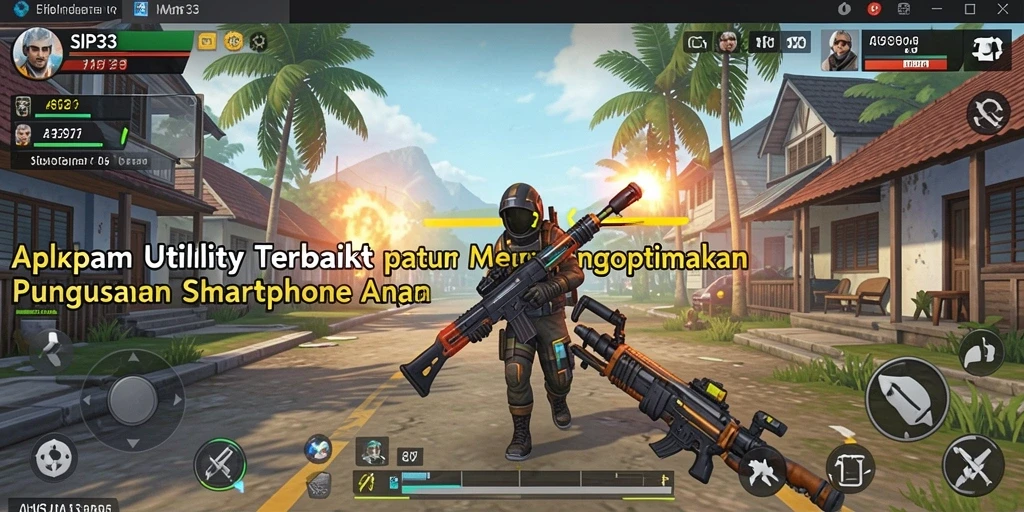 Tampilan antarmuka SIP33 yang bersih dan mudah digunakan.