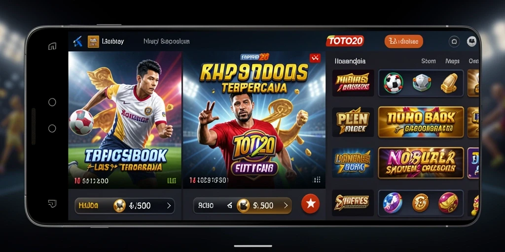 Screenshot utama TOTO20 menampilkan pengalaman taruhan olahraga yang menarik.