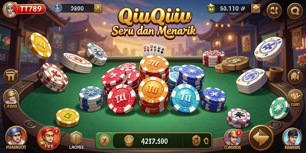 Tampilan gameplay QiuQiu yang menarik di TT789.