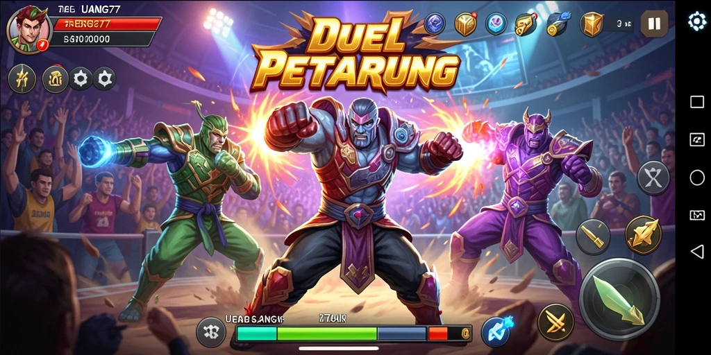 Gameplay mendebarkan di UANG77 dengan pertarungan seru.